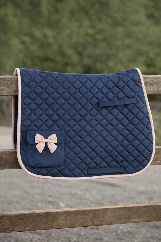 BOW POCKET SADDLE PAD 🎀
